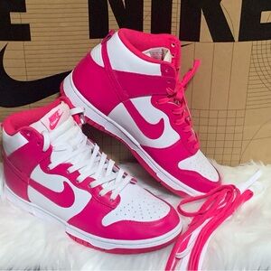 Nike Dunks High Pink 💕 Prime Women’s Size 9.5